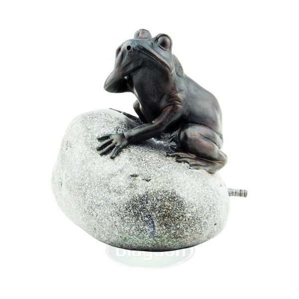 Liberty Minifeature Frog & Boulder