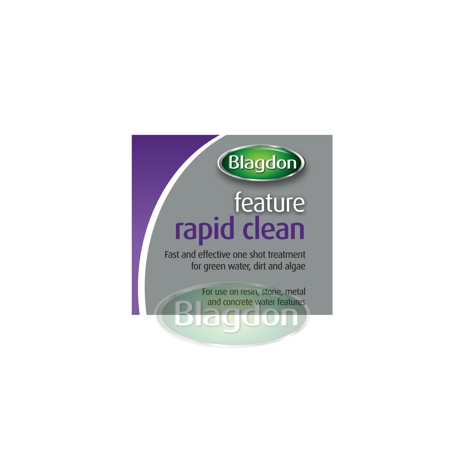 Blagdon Feature Rapid Clean 100g | Green Waterfall Water Treatment