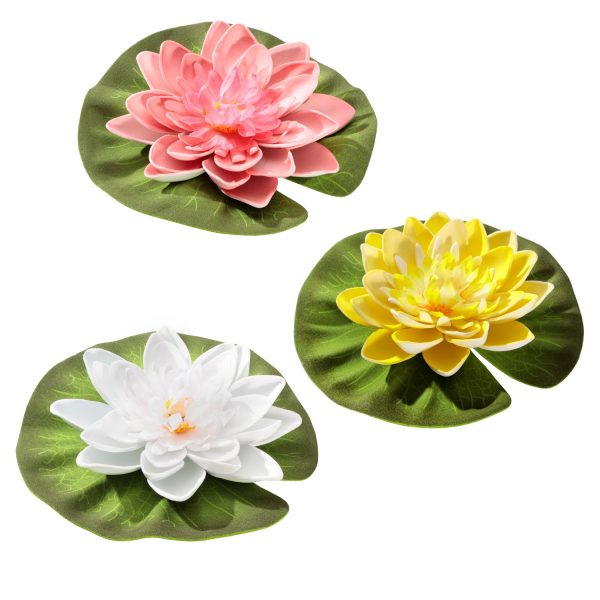 Floating Lily Mixed Pack Of Three