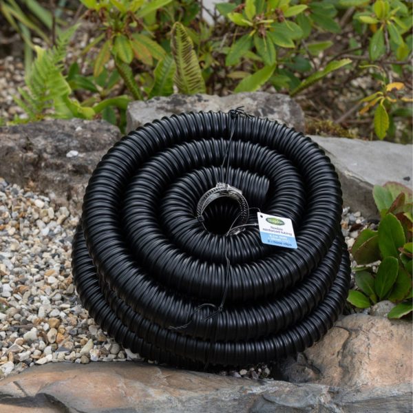 (min 2) Corrugated Hose With Clips 1.25inch X 6m