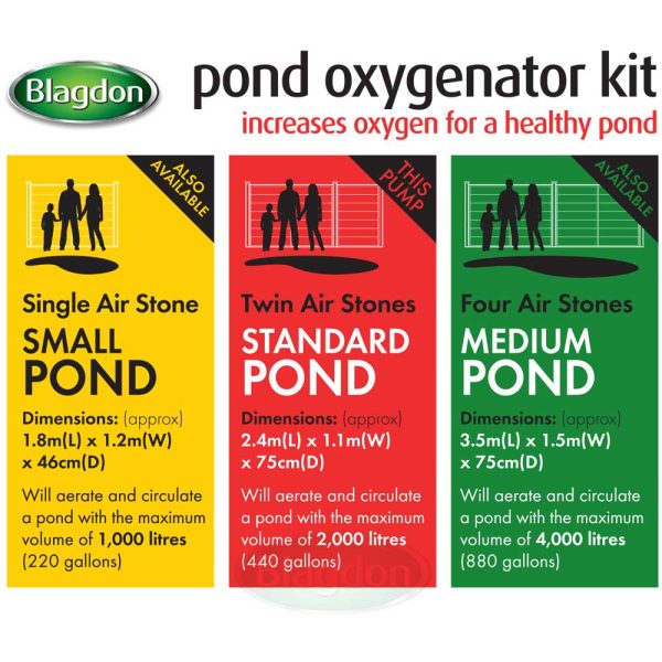 Pond Oxygenator Kit 2 Outlet