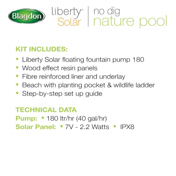 Liberty No dig Nature Pool