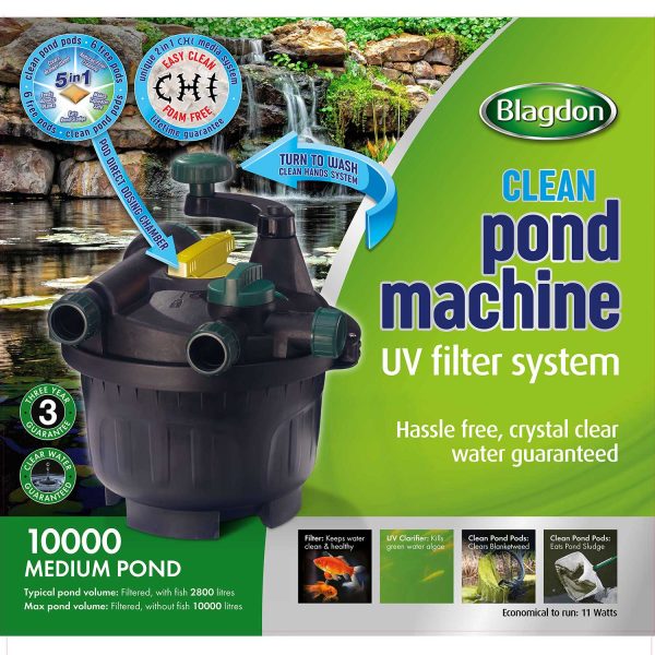 Cleanpond Machine 10000