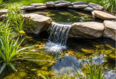 Changing Pond Water