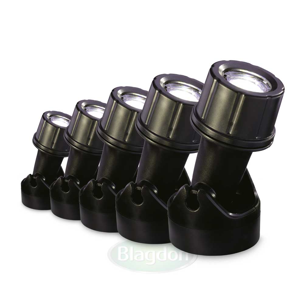 Pond And Garden Led Light Set 5 X 1w