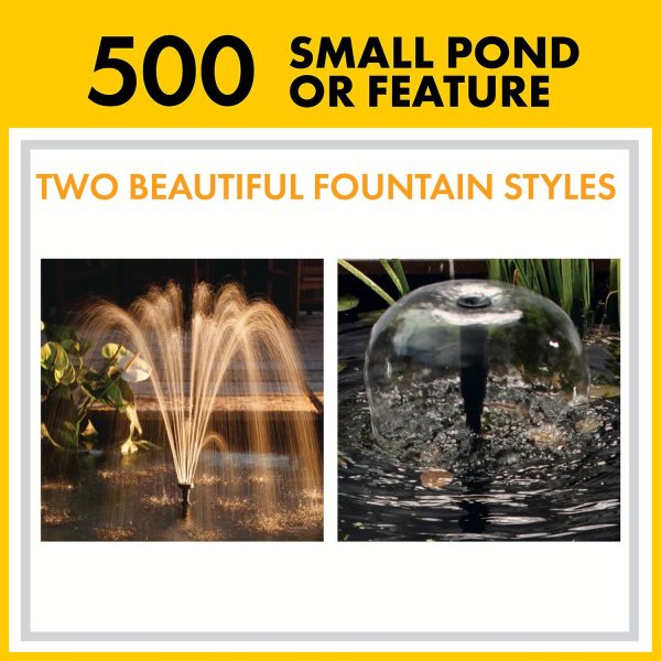 Liberty Solar 500 Pond Pump and LED Light - Image 9