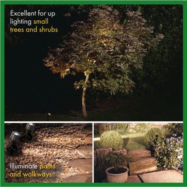 LED Pond & Garden Lights - 3x1w - Image 7