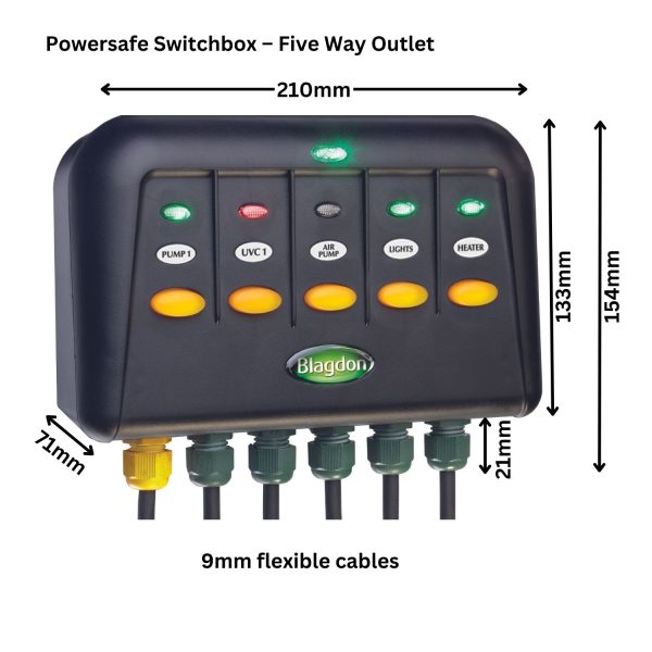 Powersafe Switchbox - Five way Outlet - Image 8