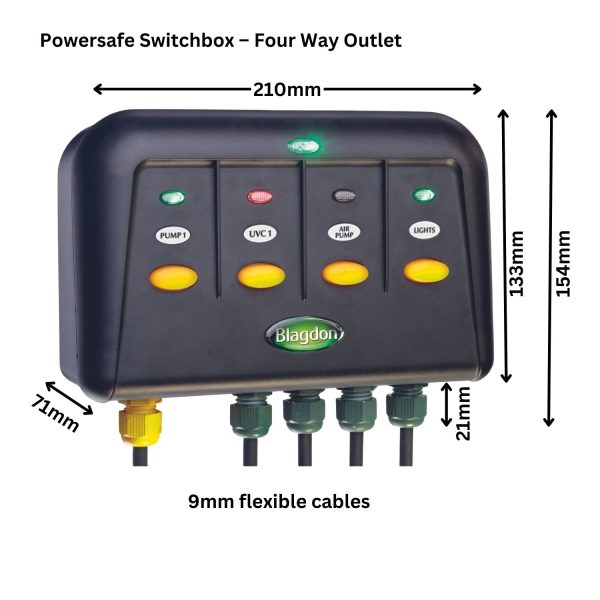 Powersafe Switchbox - Four way Outlet - Image 7