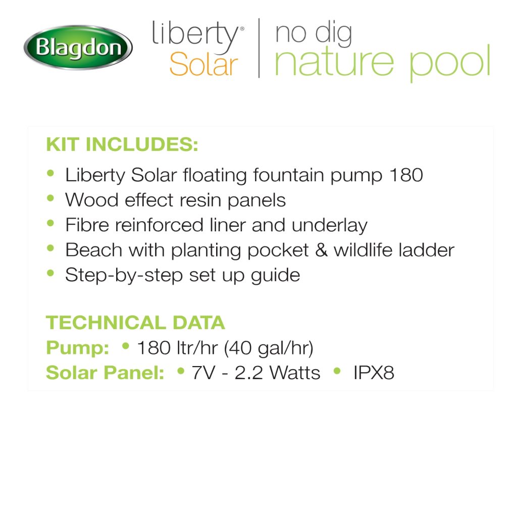 Liberty Solar No Dig Nature Pool - Image 6
